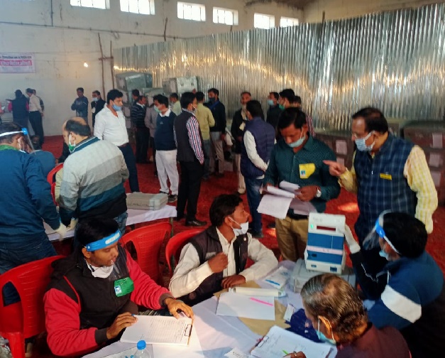 bangarmau bypoll counting